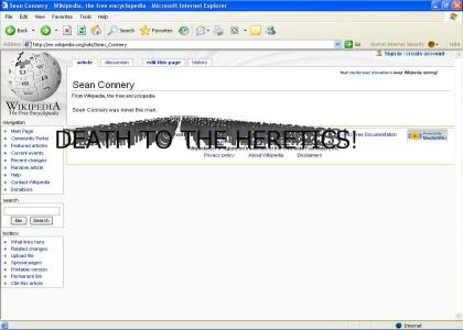 Wikipedia Commits Blasphemy!