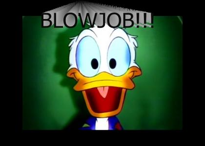 Donald Duck gets a...