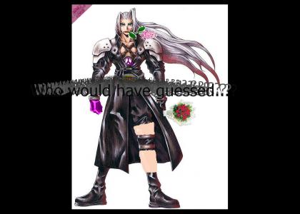 Sephiroth also came out of the Closet