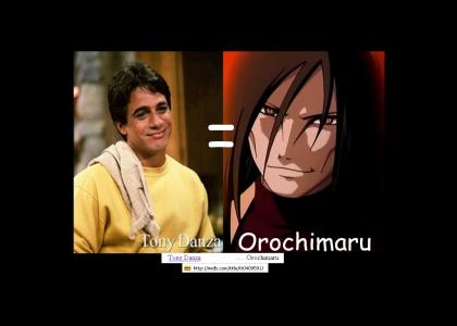 Tony Danza is Orochimaru