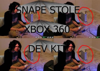 SNAPE STEALS XBOX360 FROM HIS STEPDAD
