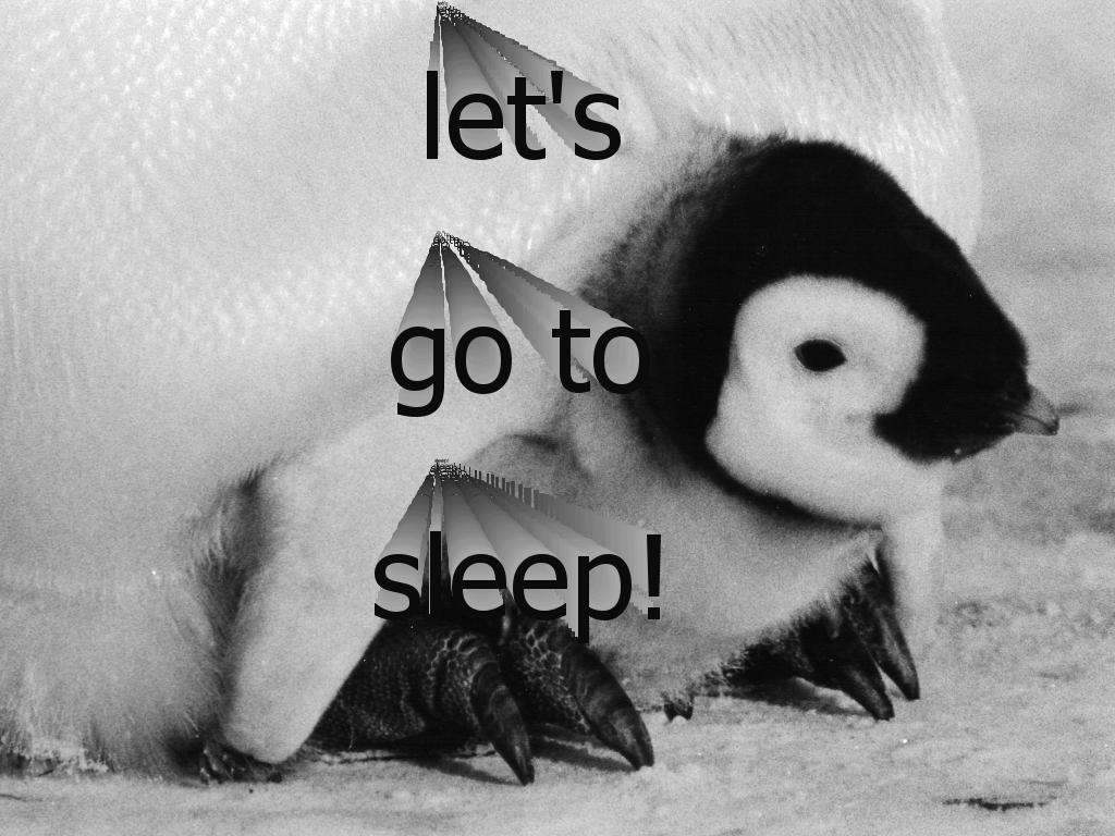 penguin-sleep