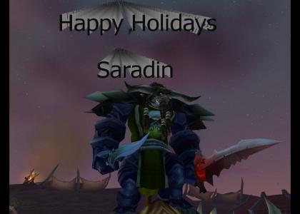 Happy Holidays Saradin!