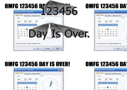 123456 Day Is Over