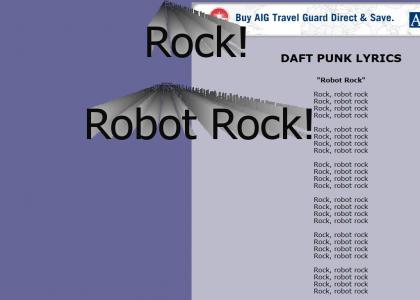 Great Daft Punk Lyrics, Part 1: Robot Rock