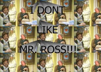 I DONT LIKE MR. ROSS!