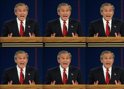 Bush responds to his critics....