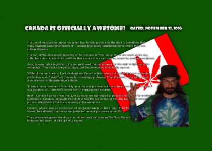 Oh yes, Canada!