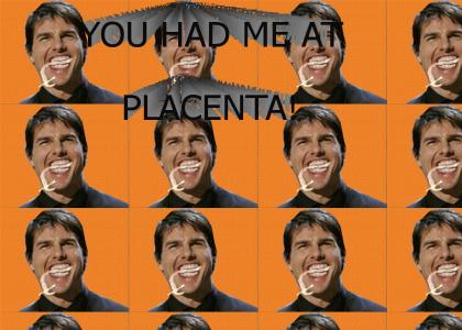 Tom Cruise Eats The Placenta