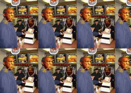 Cosby trips out at BK