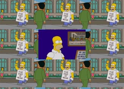 Homer Simpson is Harold Camping