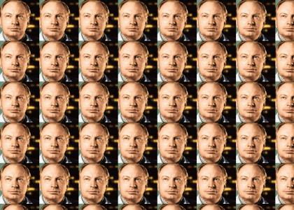 L Ron Hubbard changes facial expressions (only slightly)