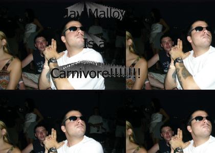 Malloy is a carnivore