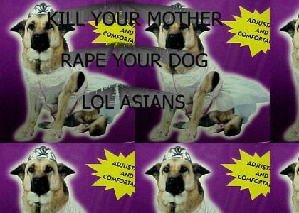 Kill your mom, rape your dog.