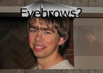 Eyebrow death! (and stephen hawking)