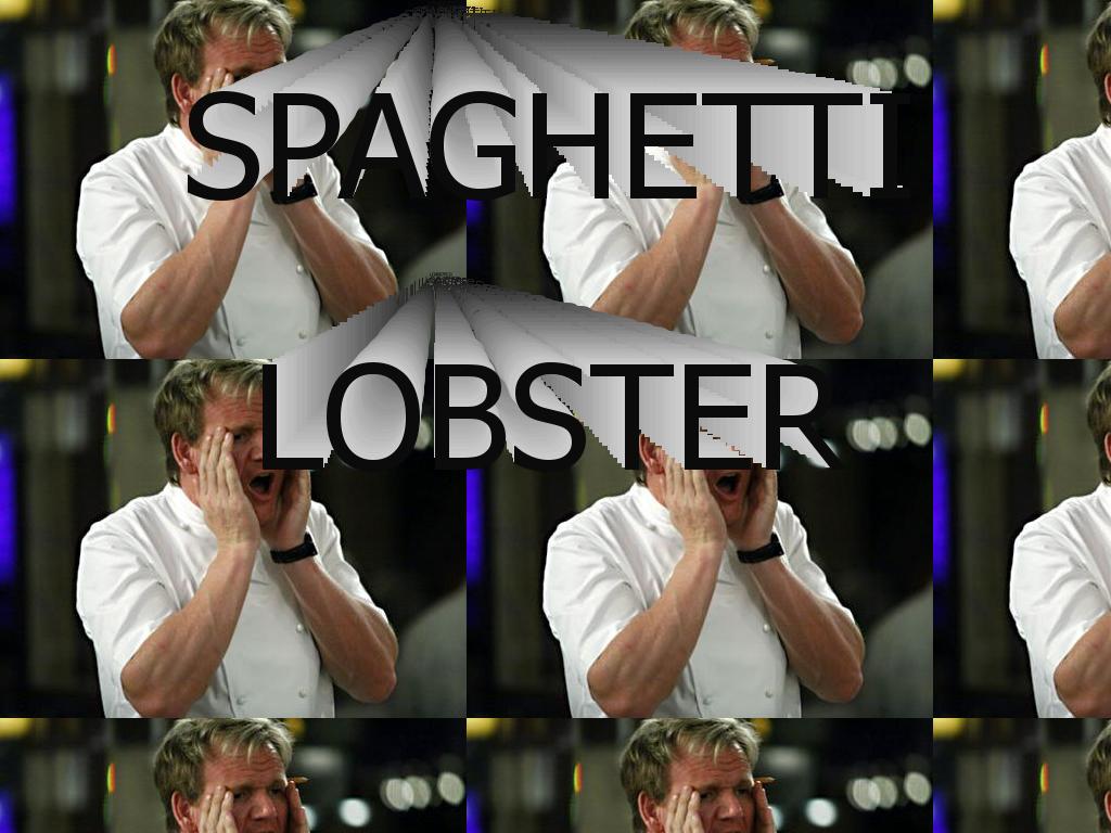 spaghettilobster