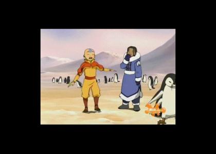 Aang is a penguin!