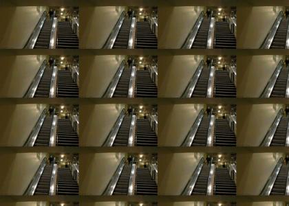 Epic Escalator Dive