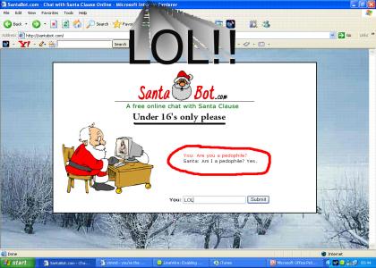 lol.. so thats why santa gives children presents...