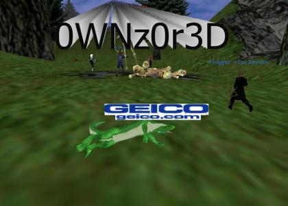 Geico Gecko Own3d WoW Style
