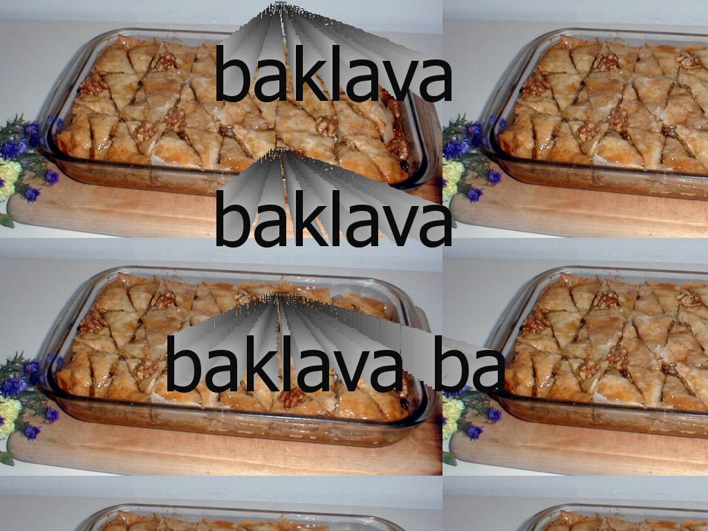 baklava