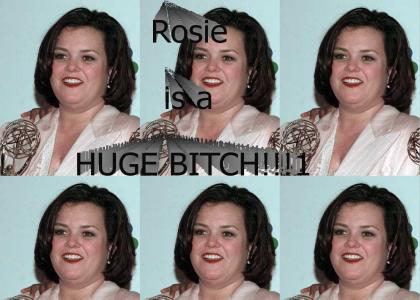 Rosie O'donnell is a huge B*tch