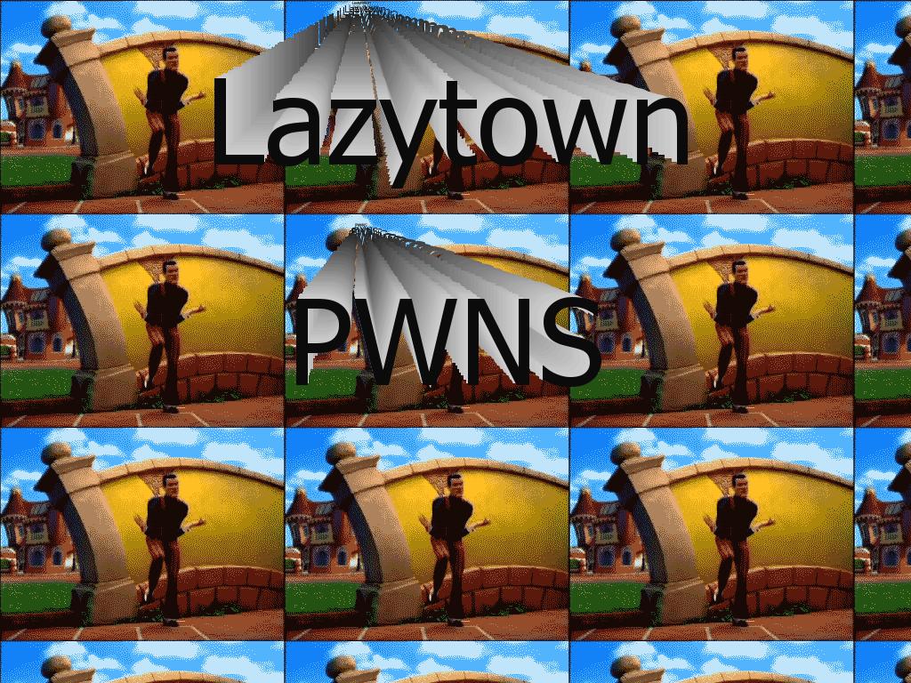 lazytownsexyback