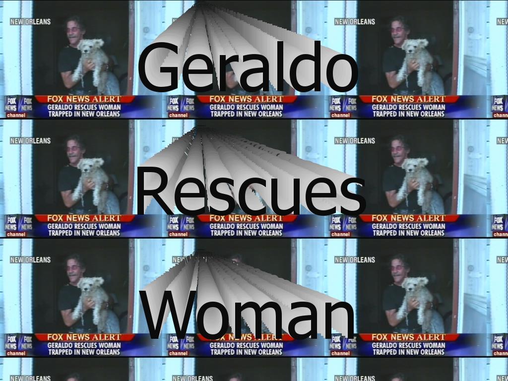 GeraldoRescuesWoman