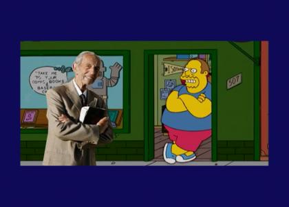 Comic Book Guy mocks Harold Camping