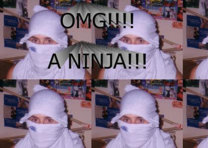 OMG!!! A NINJA!!