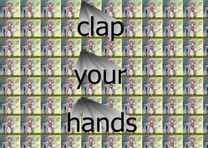calp your hands