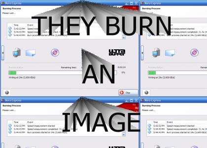 They Burn An Image