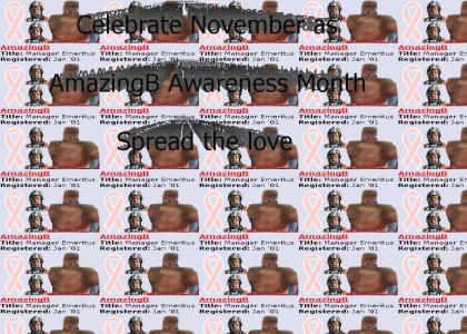 November is AmazingB Awareness Month