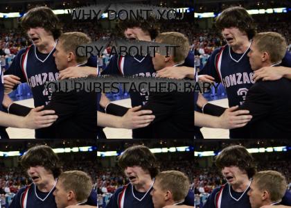 Adam Morrison realizes that Gonzaga is overrated and he is white