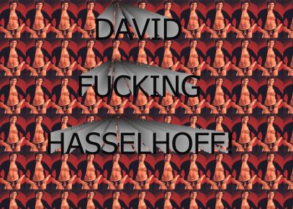 DAVID HASSELHOFF's Mesmorizing PECKER SLAP