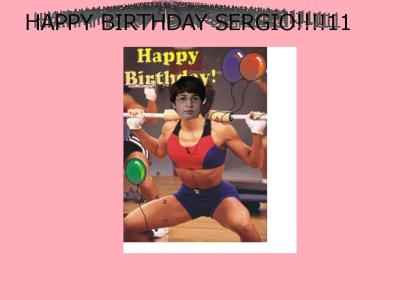 HAPPY BIRTHDAY SERGIO!!!!11
