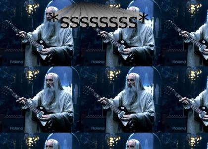 Saruman melts faces