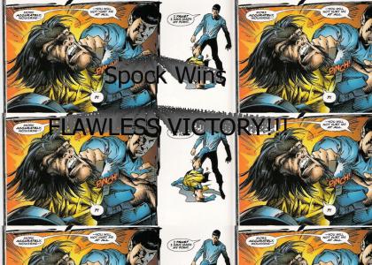 Marvel vs. Star Trek! (ROUND ONE: WOLVERINE VS. SPOCK)