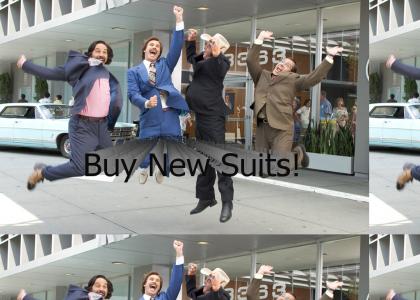 Let's buy new Suits!