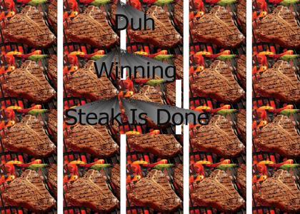 Steak Is Done
