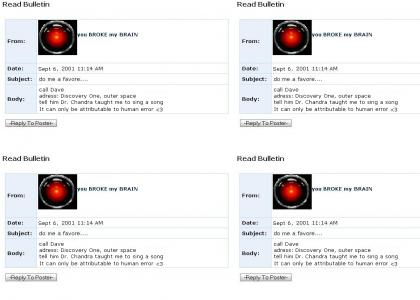 HAL 9000 Myspace Suicide (UPDATED)