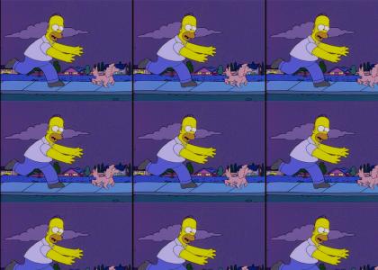 Nobody gonna break homer's stride