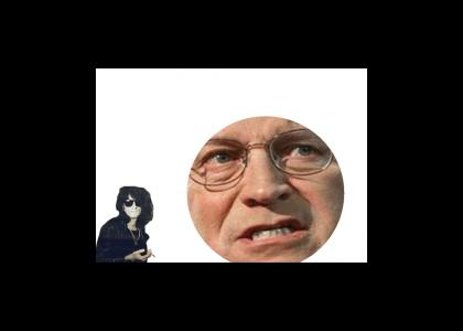 Dick Cheney is annoyed