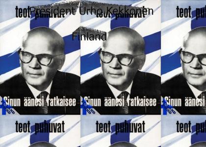 FINLANDTMND: Kekkonen song