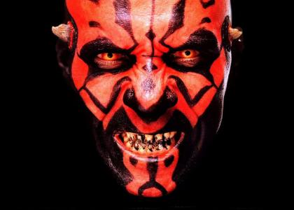 darth maul stares into your soul