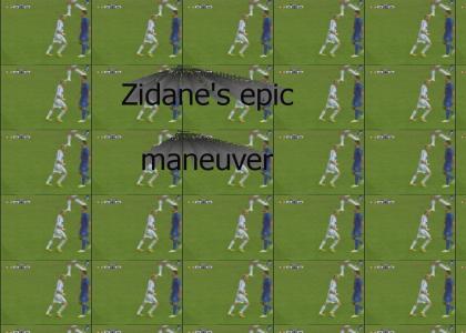 Zidane performs epic maneuver