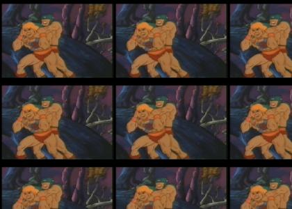 He-Man vs Tri-Klops