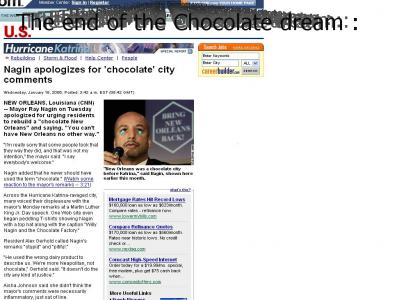 Death of the Chocolate New Orleans dream :(