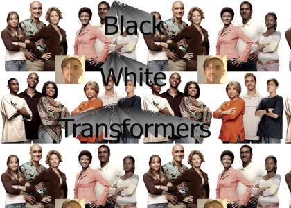 Black. White. Transformers.