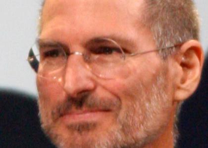 Steve Jobs Stares Past Your Soul